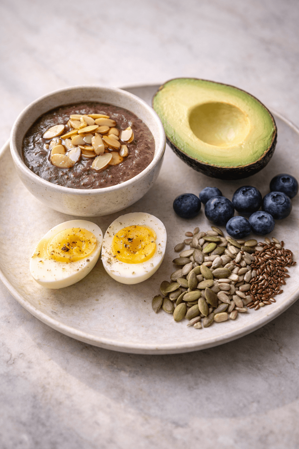 Anti-inflammatory PCOS-friendly Indian breakfast bowl